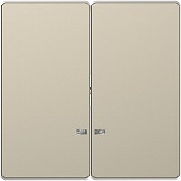 Лицевая панель Schneider Electric Merten D-Life для 2-кл. выключателя с подсветкой сахара